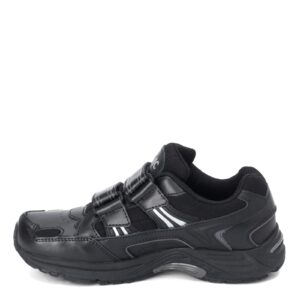 vionic tabi women's orthotic walking shoe - strap black leather - 10.5 medium