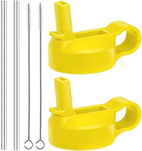 the mass wide mouth straw lid compatibility most sports water bottle (kids lemon)