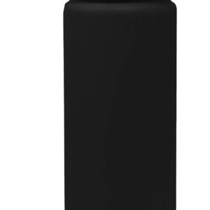 MIRA Stainless Steel Water Bottle - Hydro Vacuum Insulated Metal Thermos Flask Keeps Cold for 24 Hours, Hot for 12 Hours - BPA-Free One Touch Spout Lid Cap - 24 oz (710 ml) Black