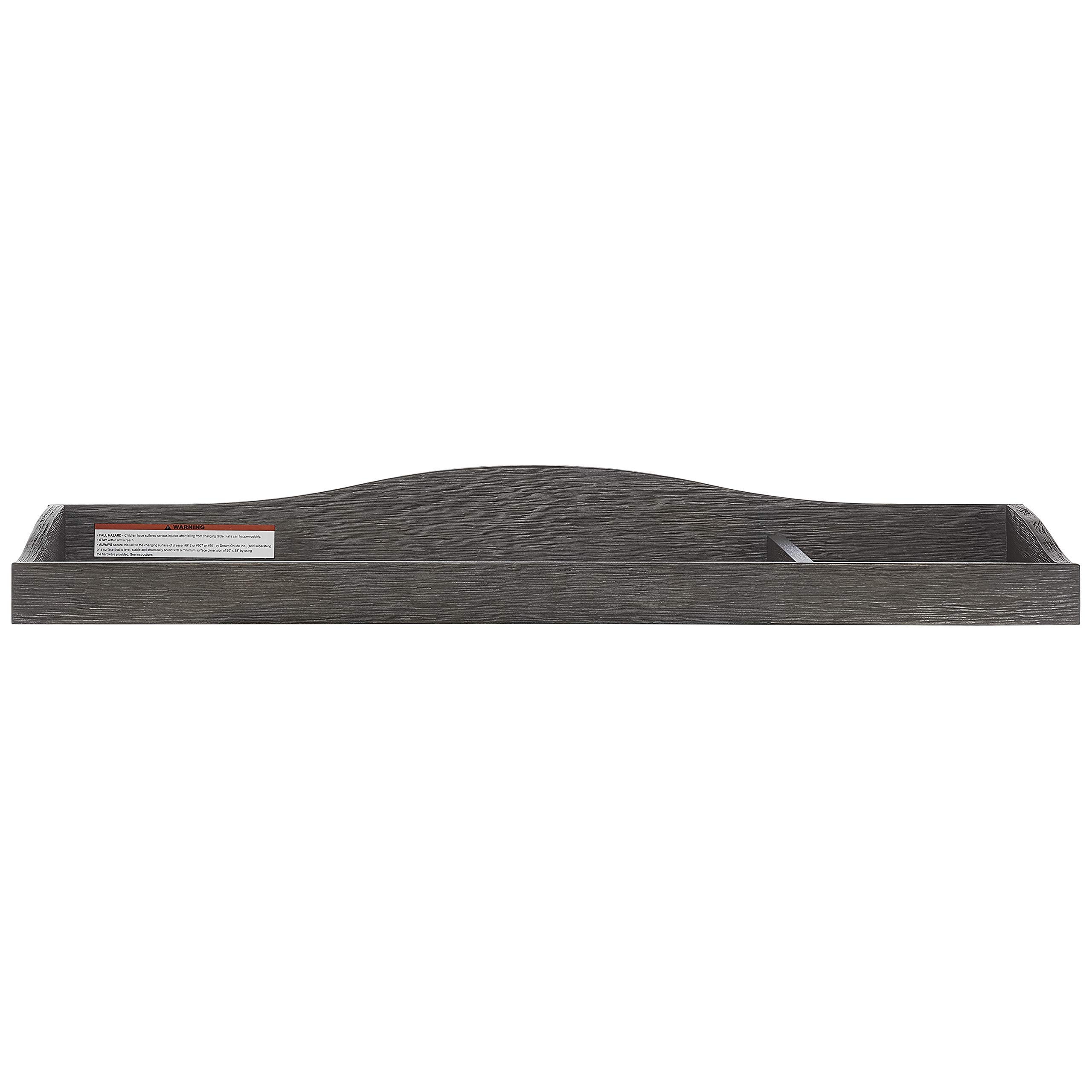 Evolur Signature Amsterdam Changing-Tray in Smokey Brushed Grey