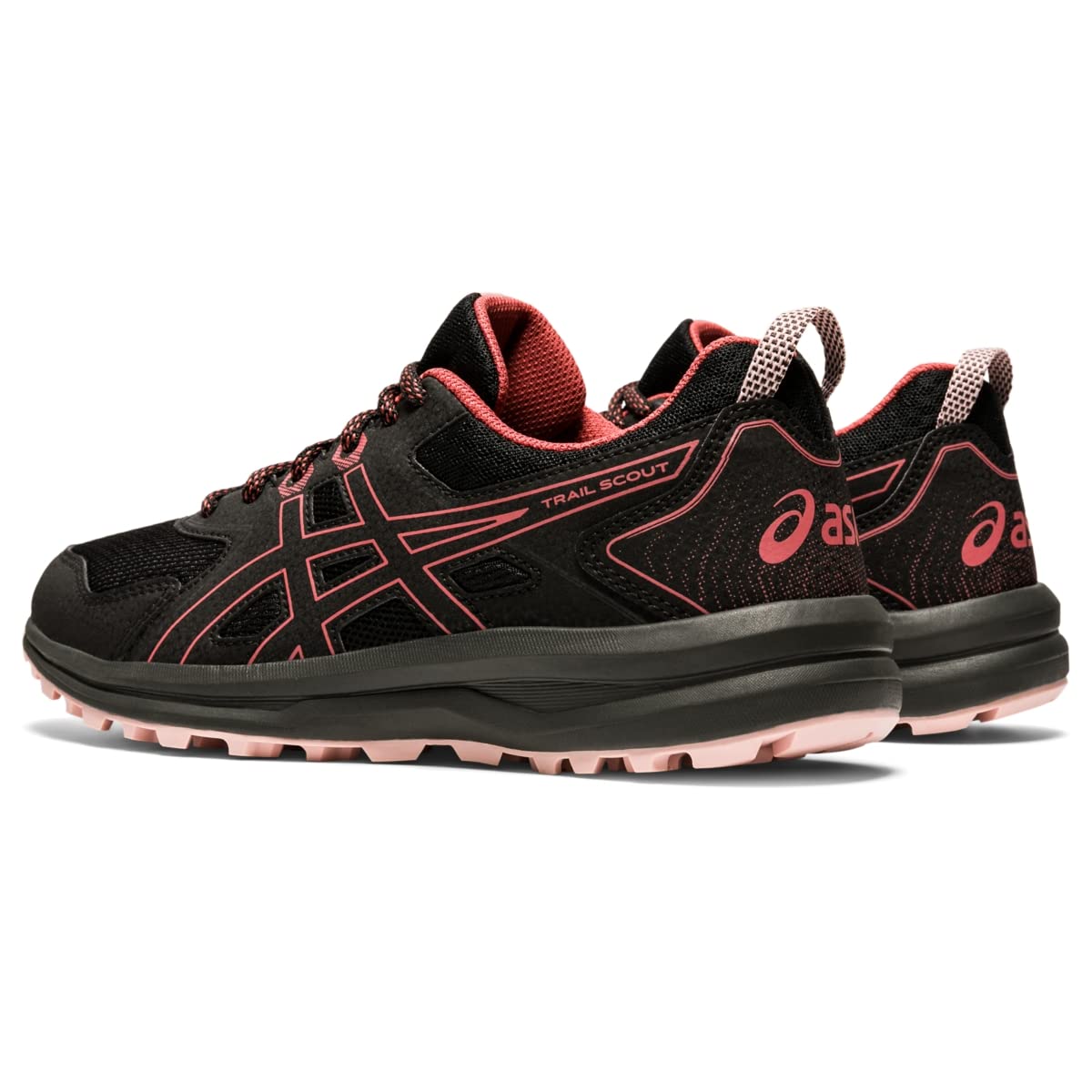 ASICS Trail Scout Black/Dried Rose 8.5 B (M)