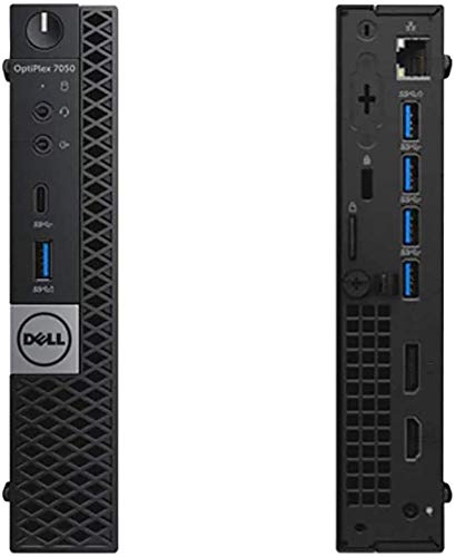 Dell OptiPlex 7050 Micro Form Factor Desktop, i3, 16GB, 256GB SSD, Win10 Pro.