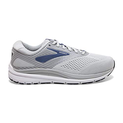 Brooks Women's Addiction 14 Road Running Shoe - Oyster/Alloy/Marlin - 8.5 Narrow