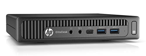 HP EliteDesk 800 G2 Mini Business Desktop PC Intel Quad-Core i7-6700T up to 3.1G,8G DDR4,512GB SSD,VGA,DP Port,Windows 10 Professional 64 Bit-Multi-Language-English/Spanish (Renewed)