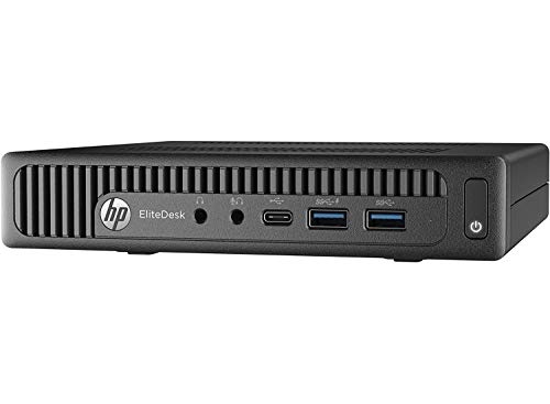 HP EliteDesk 800 G2 Mini Business Desktop PC Intel Quad-Core i7-6700T up to 3.1G,8G DDR4,512GB SSD,VGA,DP Port,Windows 10 Professional 64 Bit-Multi-Language-English/Spanish (Renewed)