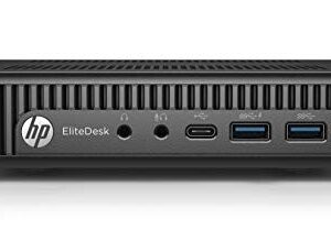 HP EliteDesk 800 G2 Mini Business Desktop PC Intel Quad-Core i7-6700T up to 3.1G,8G DDR4,512GB SSD,VGA,DP Port,Windows 10 Professional 64 Bit-Multi-Language-English/Spanish (Renewed)