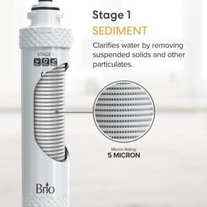 Brio 2 Stage Water Cooler Filter Replacement Kit - for Models with "UVF2" - 1500 Gallons