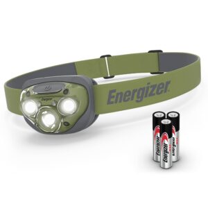 energizer led headlamp pro260, rugged ipx4 water resistant head light, ultra bright headlamps for running, camping, outdoor, storm power outage (batteries included)