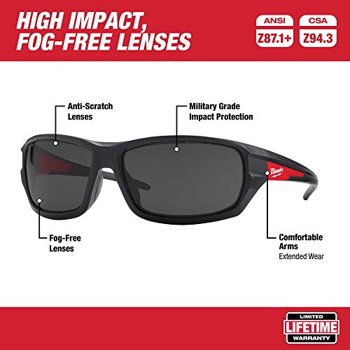 Milwaukee Tinted Performance Safety Glasses