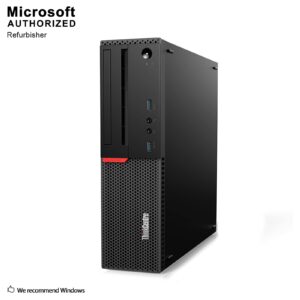 Lenovo ThinkCentre M900 Small Form Factor PC, Intel Quad Core i5-6500 up to 3.6GHz, 8G DDR4, 500G, WiFi, BT 4.0, DVD, Windows 10 64-Multi-Language Support English/Spanish/French (Renewed)