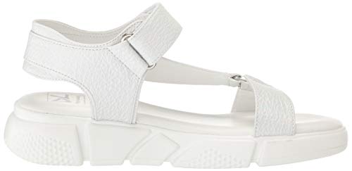 Dirty Laundry Women's Align Sandal, White, 6.5 M US