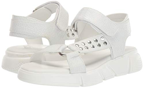 Dirty Laundry Women's Align Sandal, White, 6.5 M US