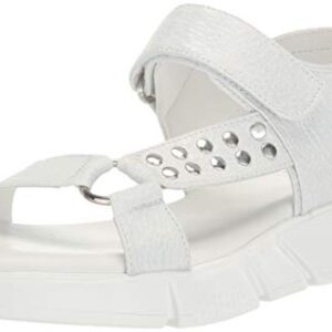 Dirty Laundry Women's Align Sandal, White, 6.5 M US