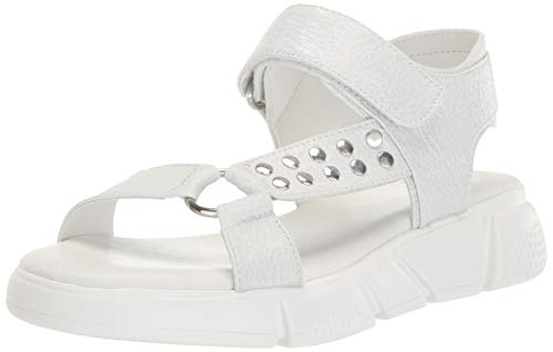 Dirty Laundry Women's Align Sandal, White, 6.5 M US