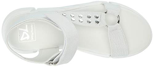 Dirty Laundry Women's Align Sandal, White, 6.5 M US