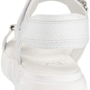 Dirty Laundry Women's Align Sandal, White, 6.5 M US