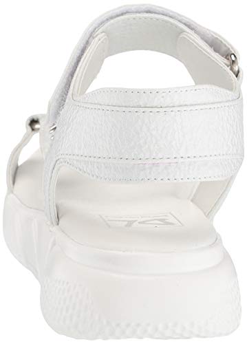 Dirty Laundry Women's Align Sandal, White, 6.5 M US