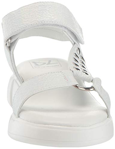 Dirty Laundry Women's Align Sandal, White, 6.5 M US