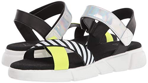 Dirty Laundry by Chinese Laundry Women's Flat Sport Sandal, Black Multi, 6