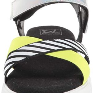 Dirty Laundry by Chinese Laundry Women's Flat Sport Sandal, Black Multi, 6