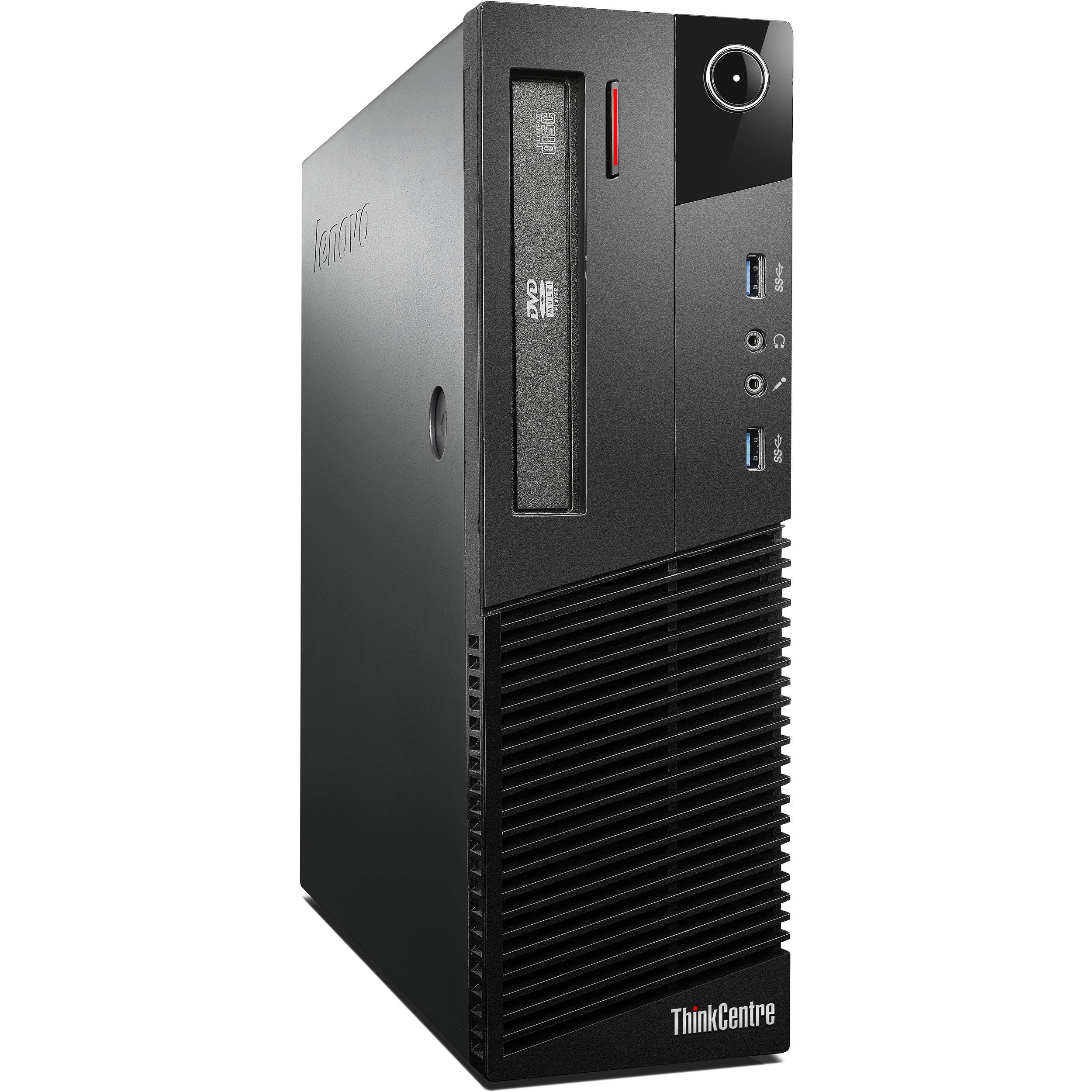 Lenovo ThinkCentre M83 Small Form Factor Desktop PC, Intel Quad Core i5-4670 up to 3.8GHz, 16G DDR3, 512G SSD, WiFi, BT 4.0, DVD, Windows 10 64-Multi-Language Support English/Spanish/French (Renewed)