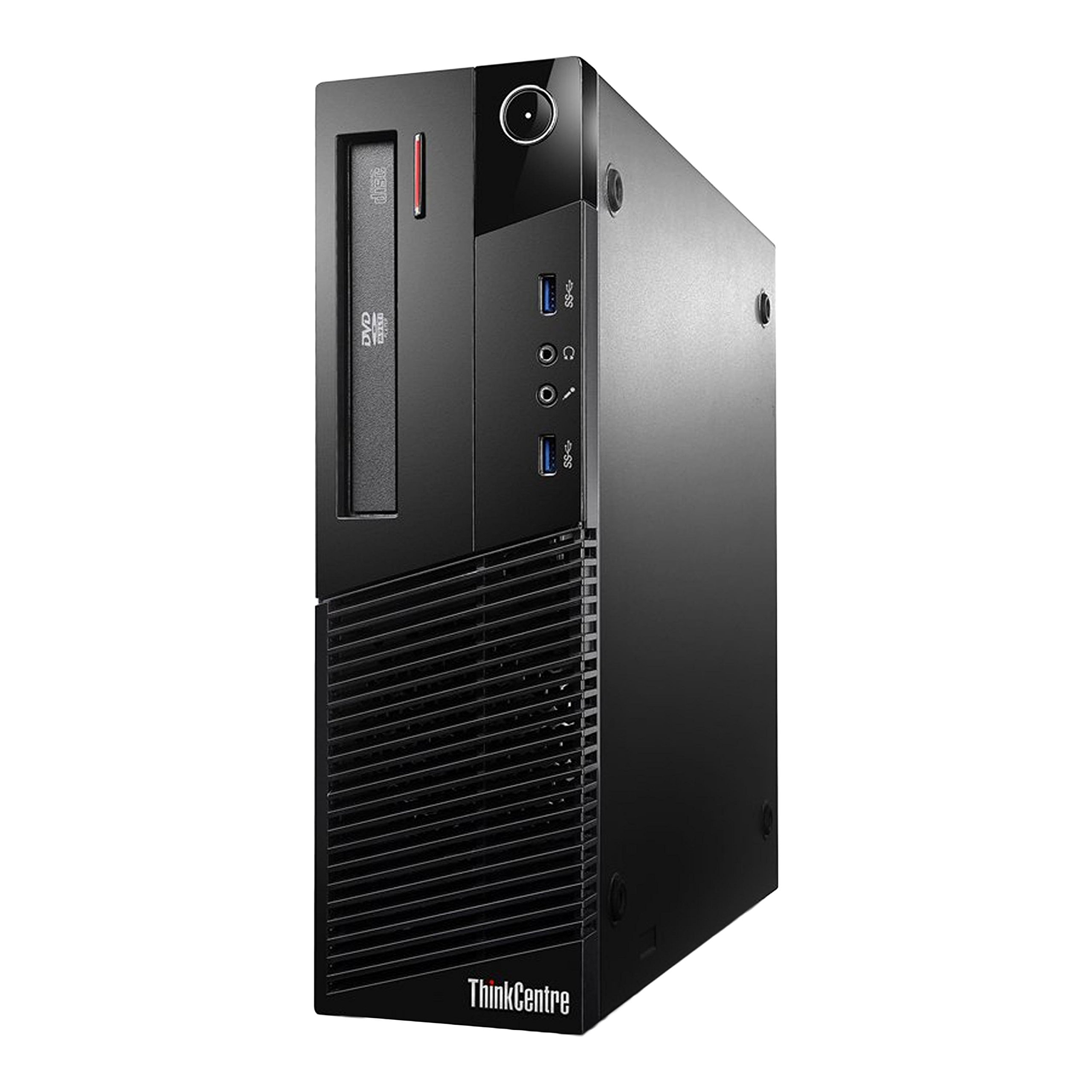 Lenovo ThinkCentre M83 Small Form Factor Desktop PC, Intel Quad Core i5-4670 up to 3.8GHz, 16G DDR3, 512G SSD, WiFi, BT 4.0, DVD, Windows 10 64-Multi-Language Support English/Spanish/French (Renewed)