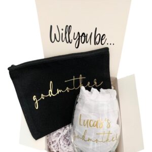 Godmother Gift, Godmother Proposal Gift, Will you be my Godmother, Godmother Box, Godmother Gift Box, Personalized Godmother Gift