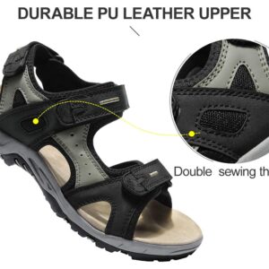 CAMEL CROWN Comfortable Hiking Sandals for Women Waterproof Sport Sandals for Walking Beach Water with Arch Support