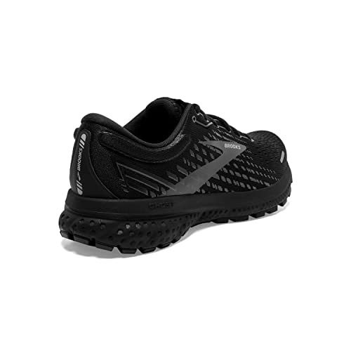 Brooks Women's Ghost 13 Running Shoe - Black/Black - 9 Narrow