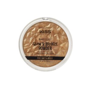 kiss pro touch glow & bronze powder for face & body- kpbp02 (powder-deep)