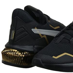 PUMA womens PROVOKE XT, Puma Black-Puma Team Gold, 7.5