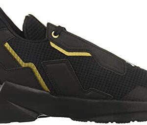 PUMA womens PROVOKE XT, Puma Black-Puma Team Gold, 7.5