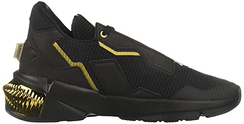 PUMA womens PROVOKE XT, Puma Black-Puma Team Gold, 7.5