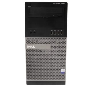 Dell Optiplex 7020 Tower Desktop PC, Intel Quad Core i5 (3.30GHz) Processor, 16GB RAM, 2TB Hard Drive, Windows 10 Pro, DVD, Keyboard, Mouse, WiFi (Renewed)