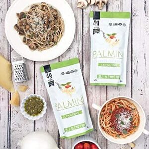 Palmini Linguine Pasta | Low-Carb, Low-Calorie Hearts of Palm Pasta | Keto, Gluten Free, Vegan, Non-GMO | As seen on Shark Tank |(12 Ounce - Pack of 3)