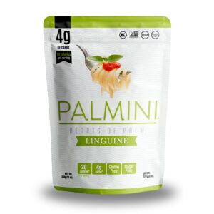 Palmini Linguine Pasta | Low-Carb, Low-Calorie Hearts of Palm Pasta | Keto, Gluten Free, Vegan, Non-GMO | As seen on Shark Tank |(12 Ounce - Pack of 3)