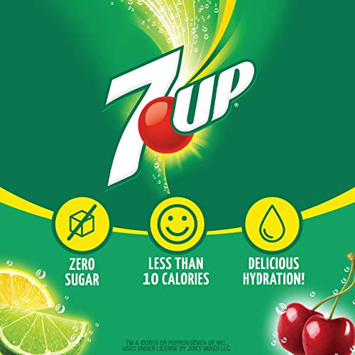7-UP, Variety Pack – Powder Drink Mix - (5 boxes, 30 sticks) – Sugar Free & Delicious, Makes 30 flavored water beverages