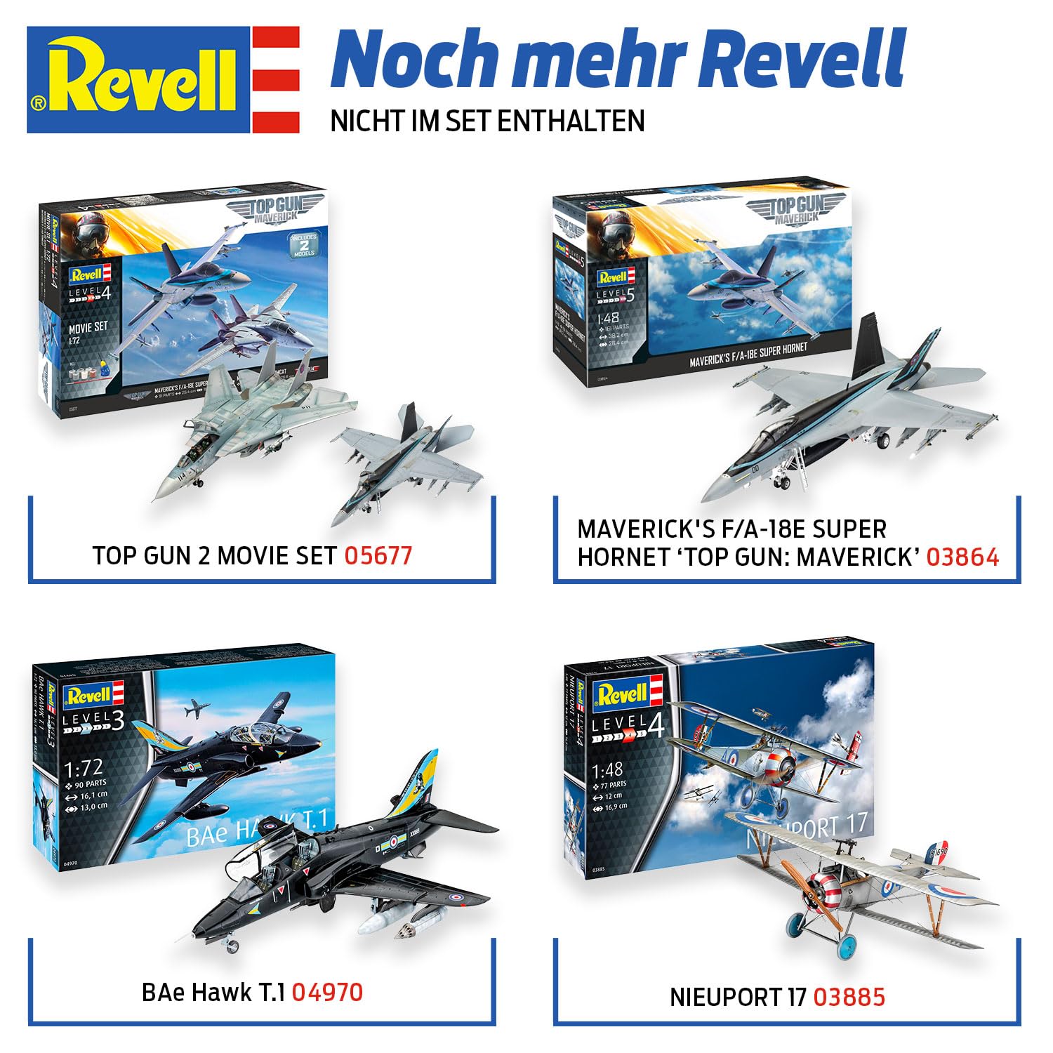 Revell 03865 Maverick's F-14A Tomcat Top Gun 1:48 Scale Unbuilt/Unpainted Plastic Model Kit
