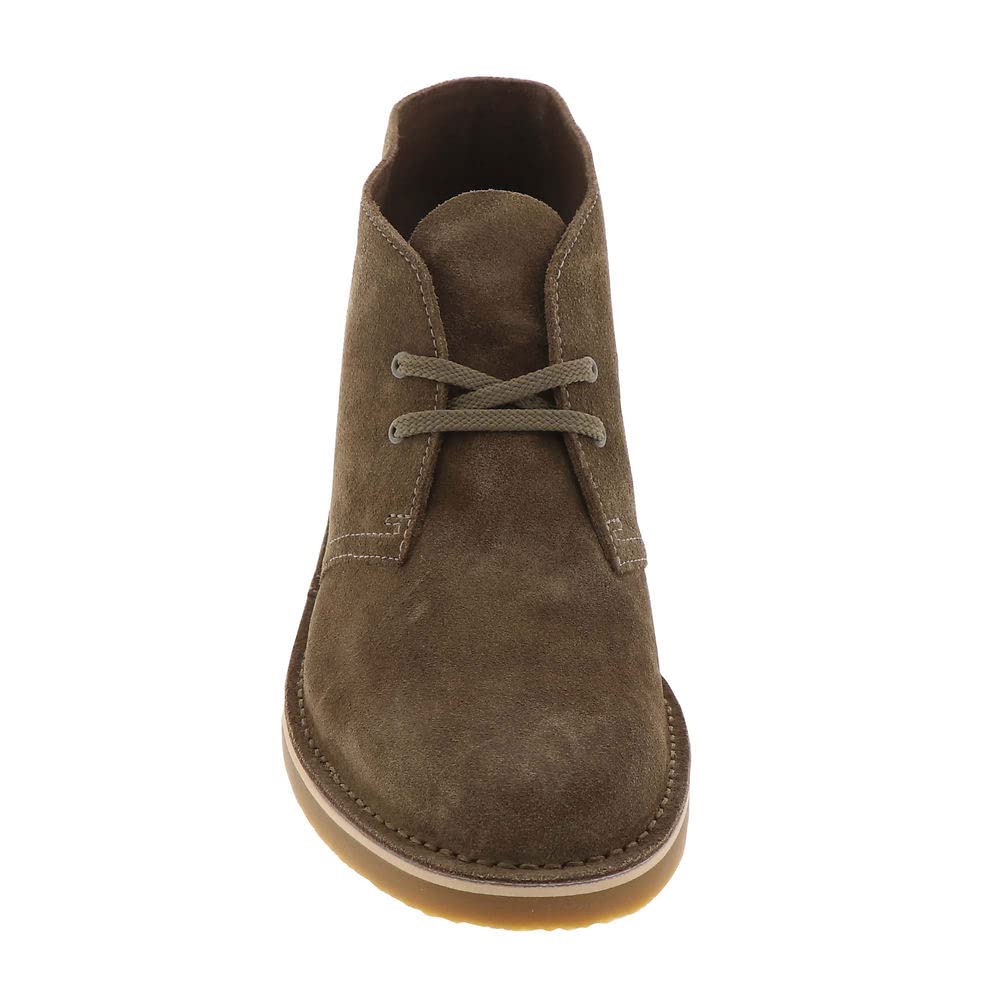 Clarks Men's Bushacre 3 Chukka Boot, Sand Waxy Suede, 9