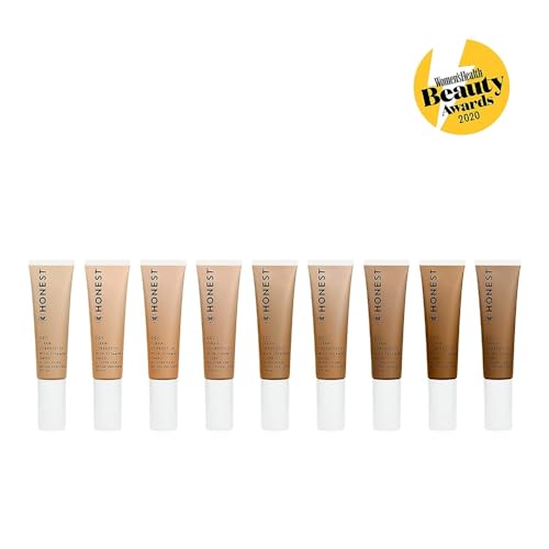 Honest Beauty CCC Clean Corrective with Vitamin C Tinted Moisturizer | Mineral SPF 30 | Vegan + Cruelty Free | Dune Light Medium, 1 fl oz
