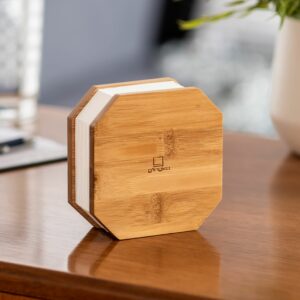 Gingko Natural Bamboo Wood Smart Accordion Lamp