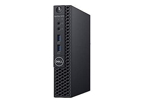 Dell OptiPlex 3070 KPGGF Intel Core i5 8th Gen 8500T (2.10 GHz) 8 GB DDR4 256 GB SSD Windows 10 Pro 64-bit (Renewed)