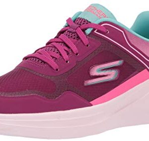 Skechers Women's Go Run Fast-Retro Insight Sneaker, Raspberry, 5.5