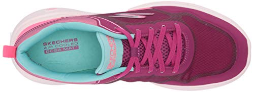 Skechers Women's Go Run Fast-Retro Insight Sneaker, Raspberry, 5.5