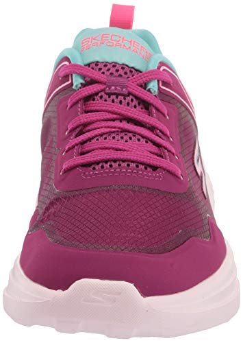 Skechers Women's Go Run Fast-Retro Insight Sneaker, Raspberry, 5.5