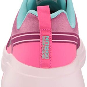 Skechers Women's Go Run Fast-Retro Insight Sneaker, Raspberry, 5.5