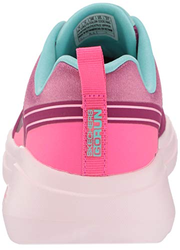 Skechers Women's Go Run Fast-Retro Insight Sneaker, Raspberry, 5.5