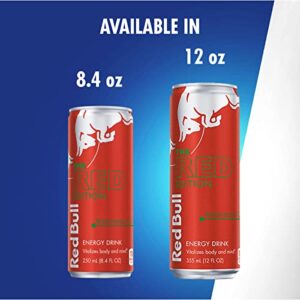 Red Bull Red Edition Watermelon Energy Drink, 8.4 Fl Oz, 24 Cans