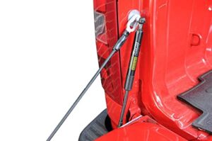 dee zee dz 43104 tailgate assist fits 2020-current chevy/gmc hd 2500-3500, red