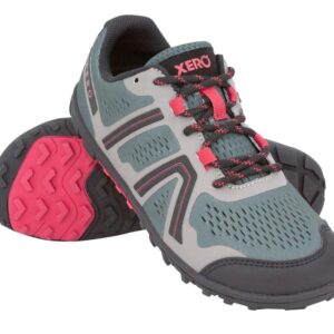 Xero Shoes Women's Mesa Trail Running Shoe - Lightweight Barefoot Trail Runner, Juniper Berry, 6